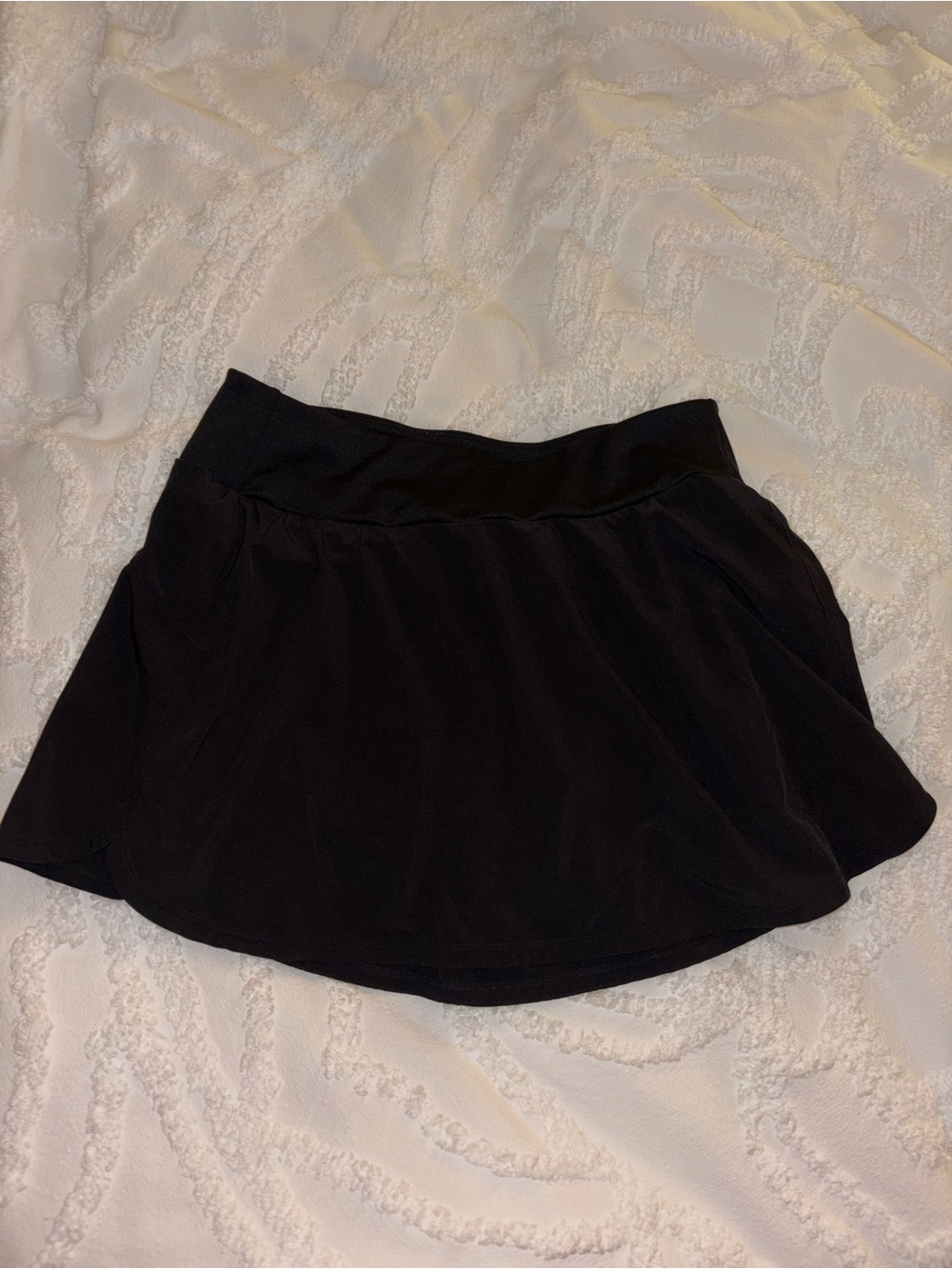 Women's Black Athletic Skirt